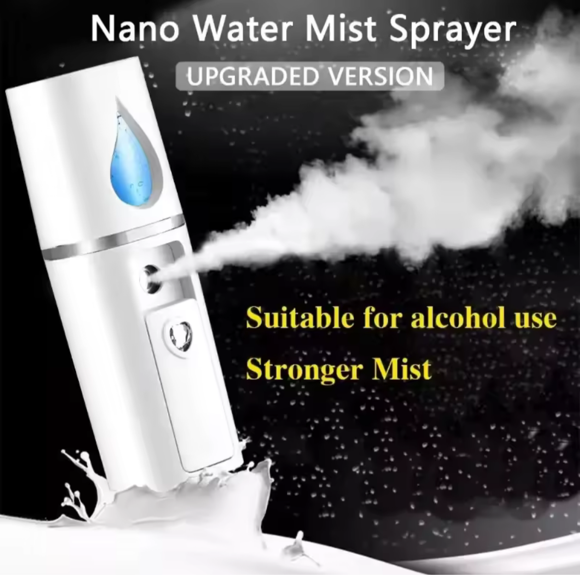 GlowQuest Portable Nano Facial Mister